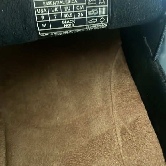 EARTH ORIGINS Women's Black ERICA Suede Slip On Shoes Size 9 - Picture 8 of 9